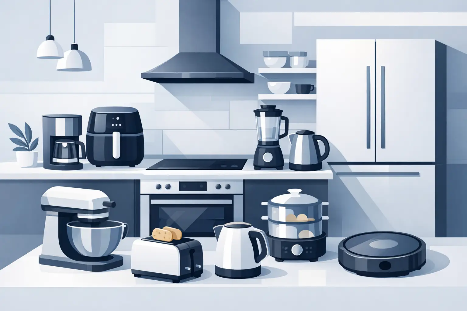 9 Modern Kitchen Appliances Design Ideas