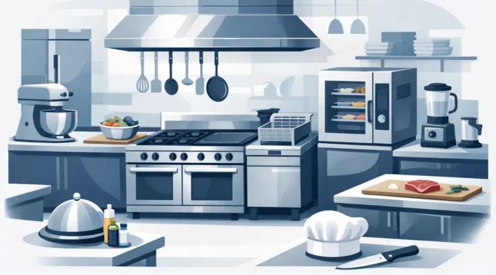 Commercial Kitchen Equipment for Restaurant Use